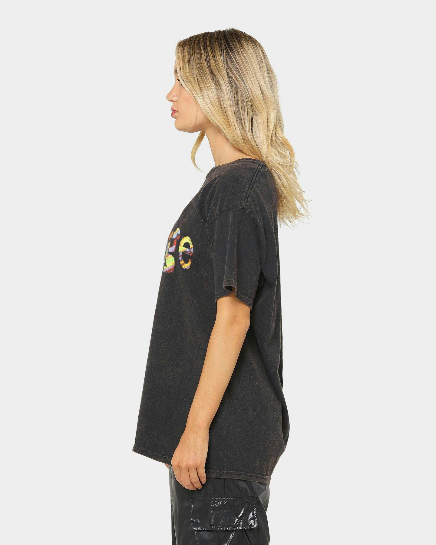 RAGE Men's Rage Vintage T-Shirt Black Wash