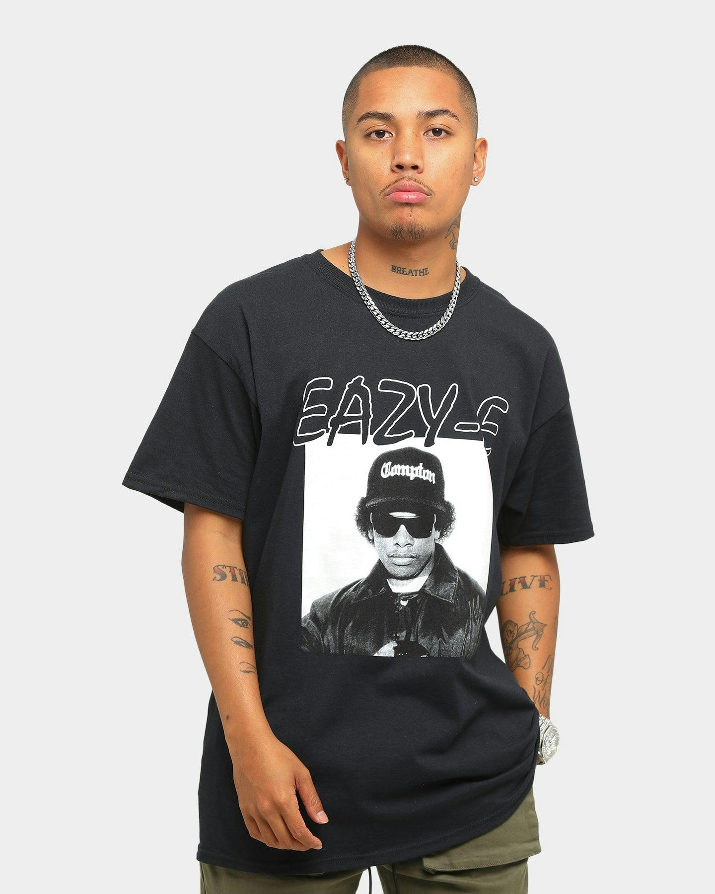 Eazy-E Compton Photo Short Sleeve T-Shirt Black | Culture Kings NZ