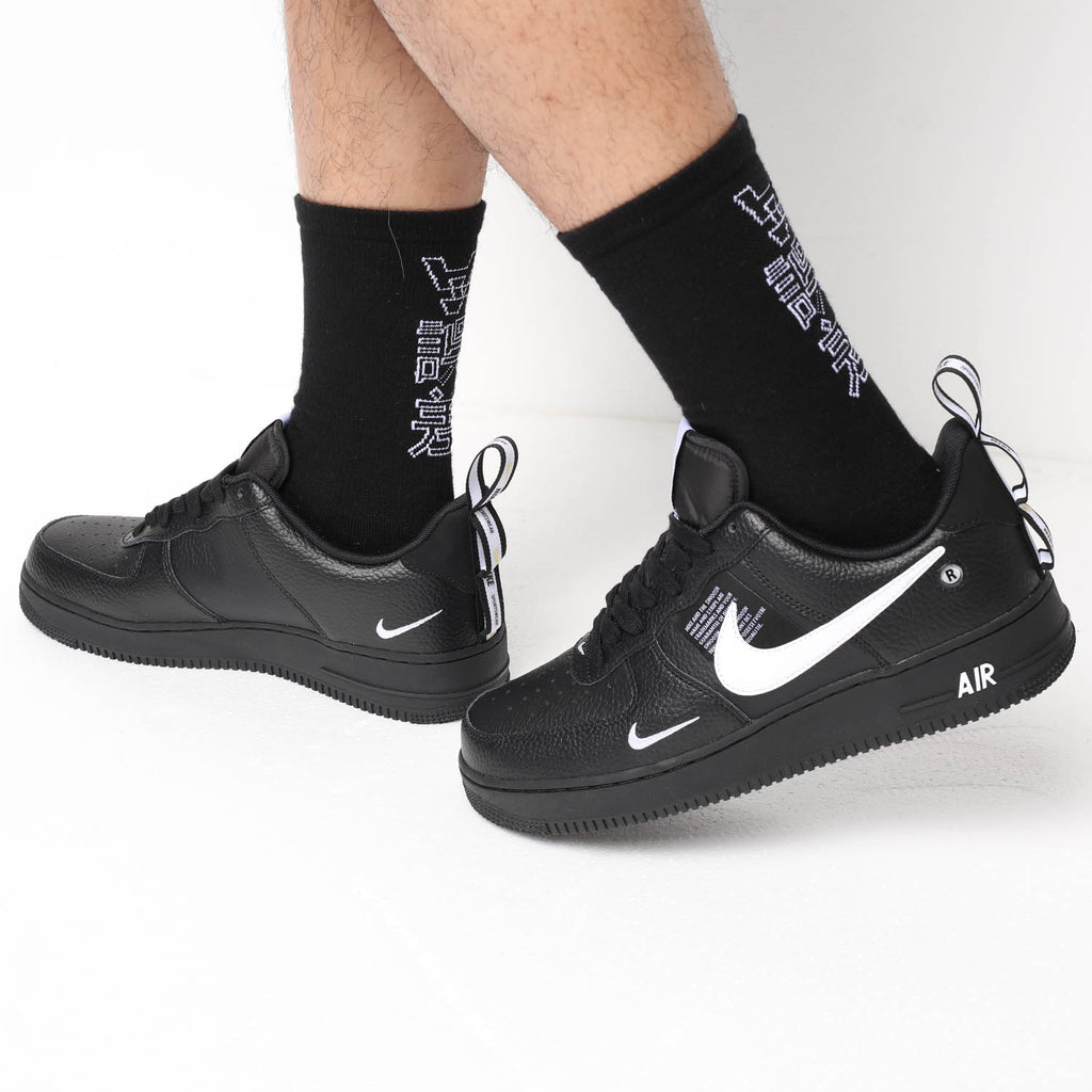 Air Force 1 '07 LV8 Utility Black, White & Tour Yellow Air Force 1 '07 LV8 Utility Black, White & Tour Yellow