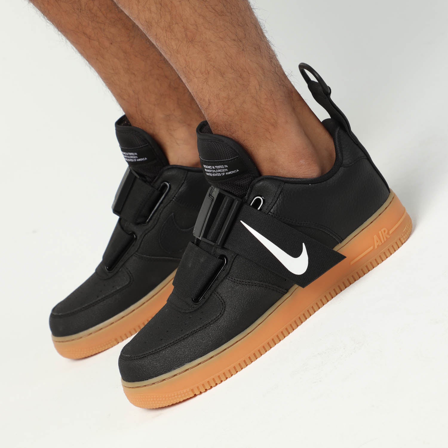 nike air force 1 ac black gum