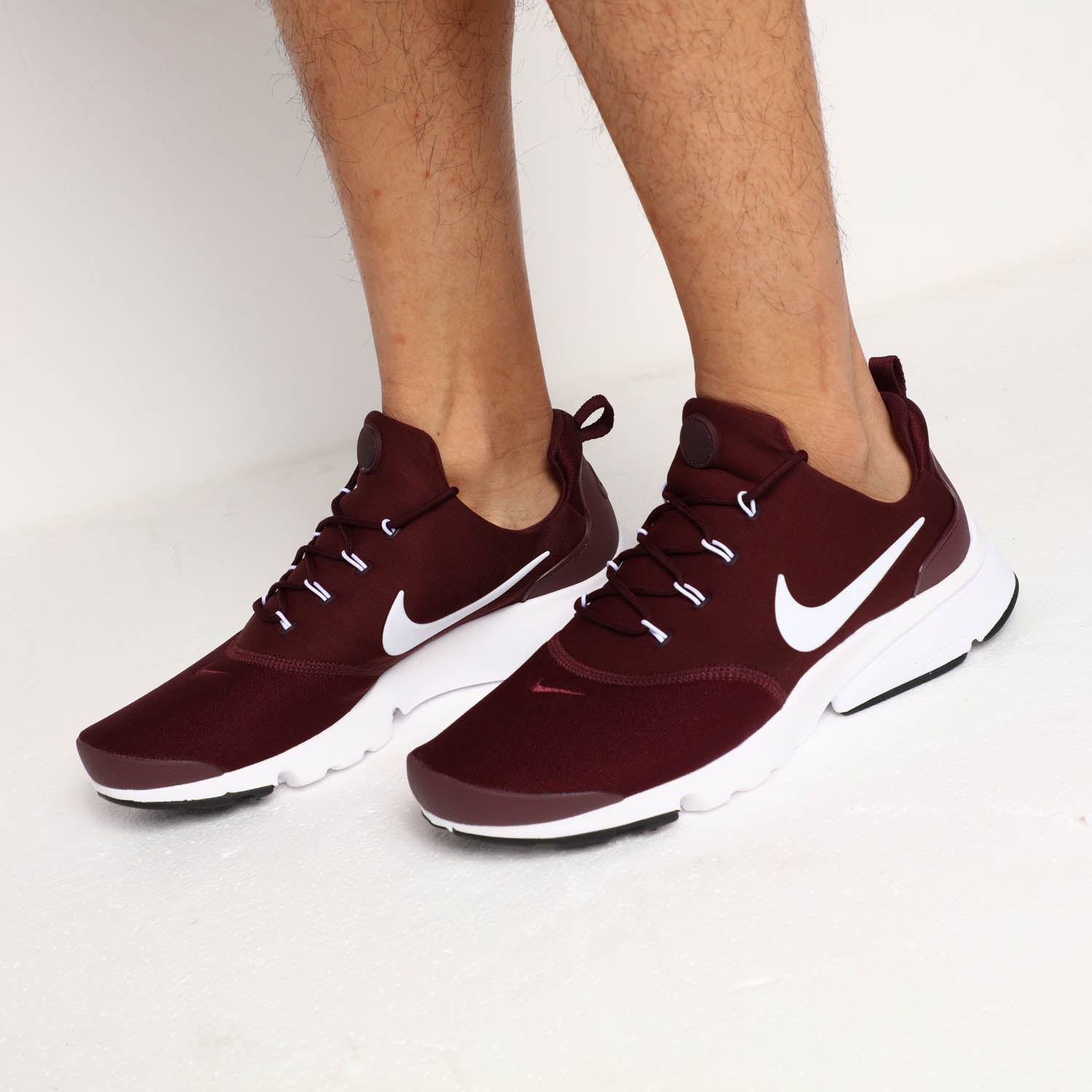 nike presto fly burgundy