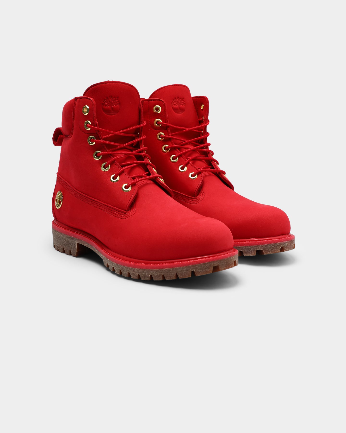 red timberland boots