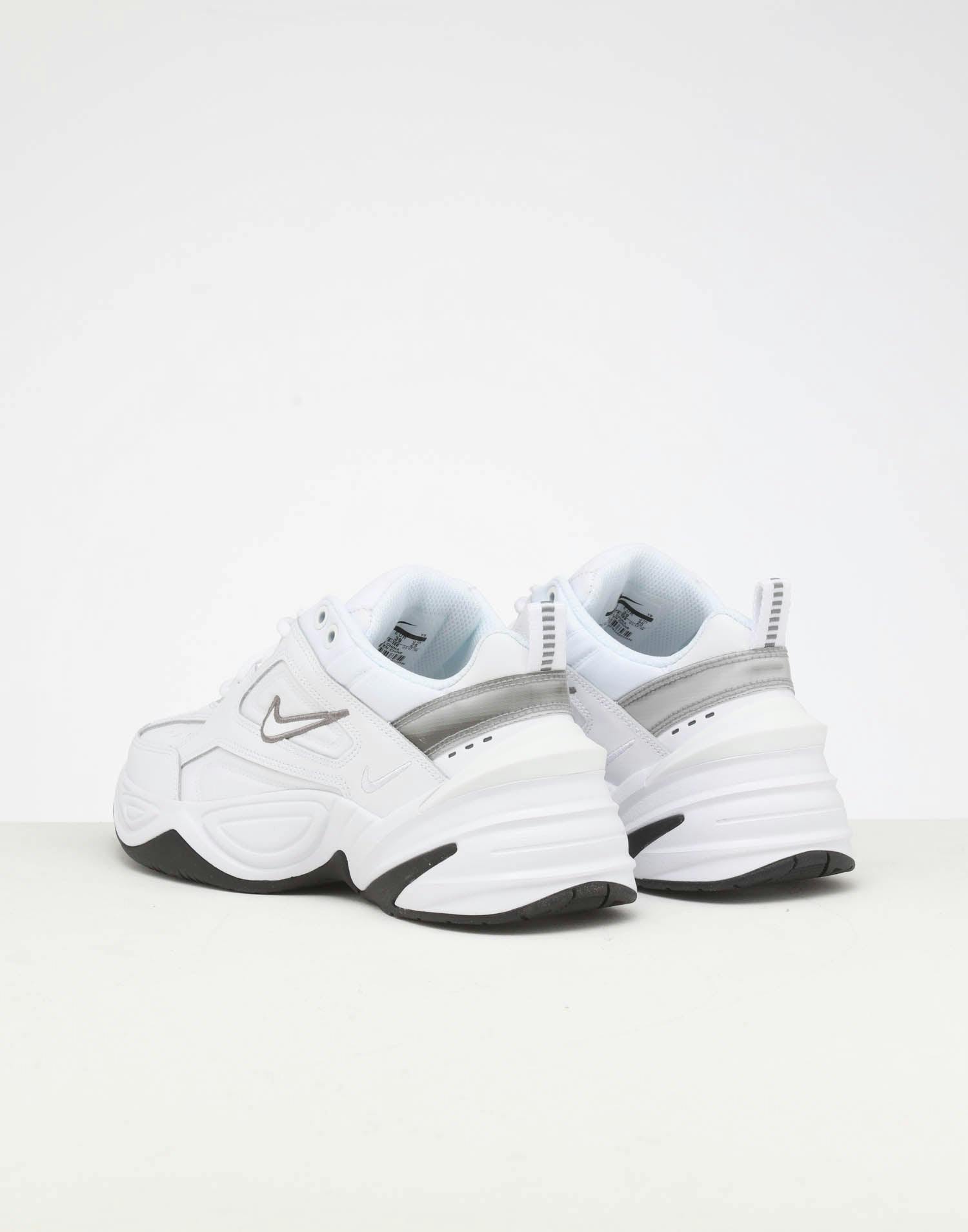 nike m2k tekno white and grey