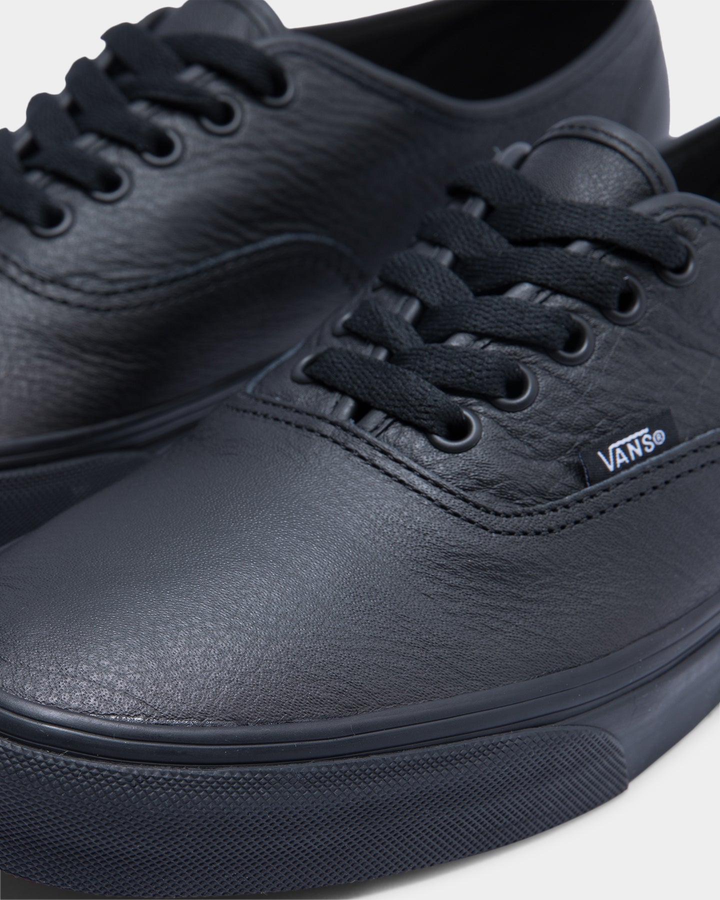 black leather vans nz
