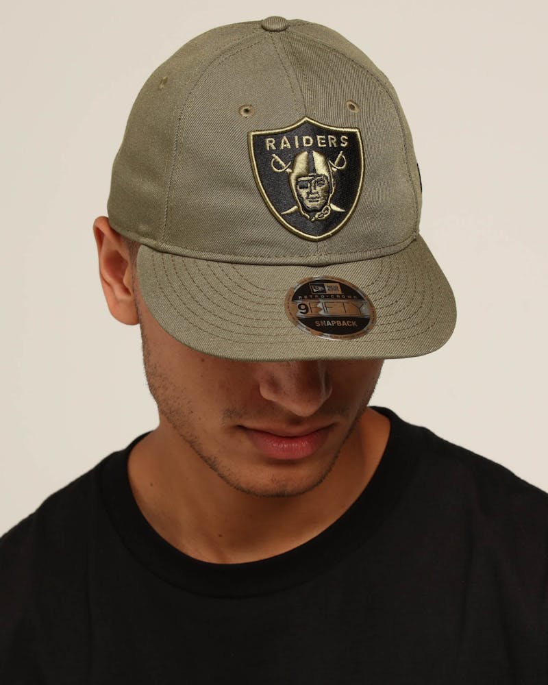 New Era Raiders 9fifty Retro Crown Snapback Olive Culture Kings Nz New Era Raiders 9fifty Retro Crown Snapback Olive Culture Kings Nz