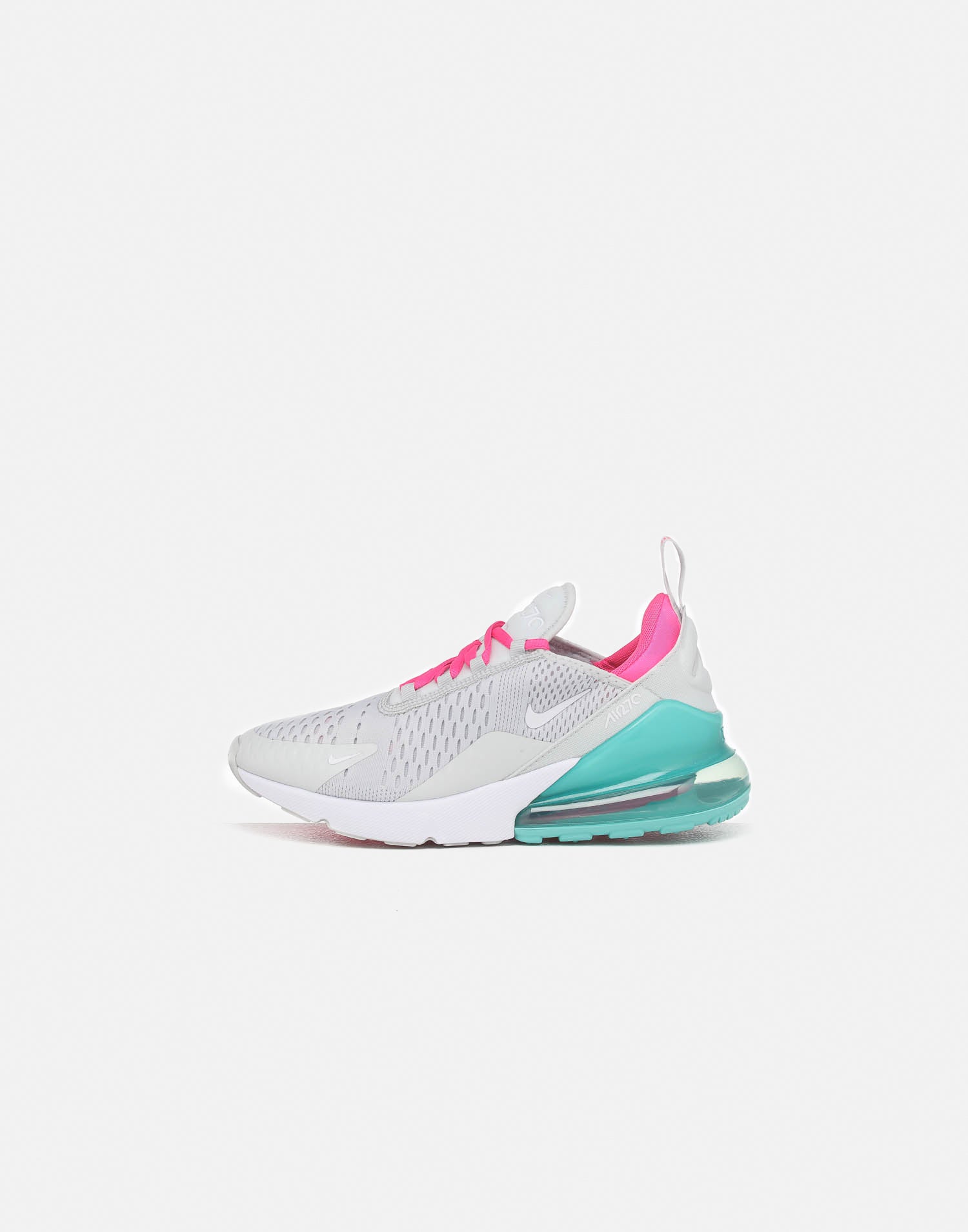nike 270s white and pink