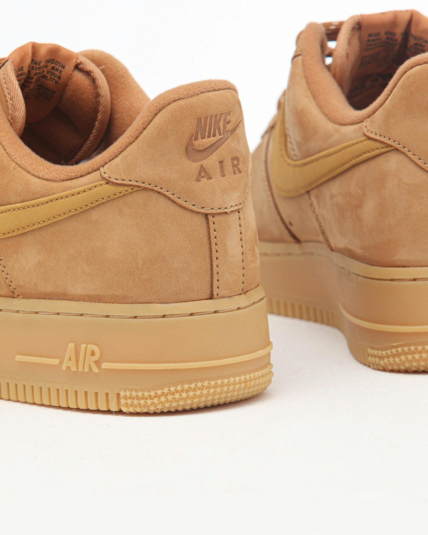 nike air force wheat gum