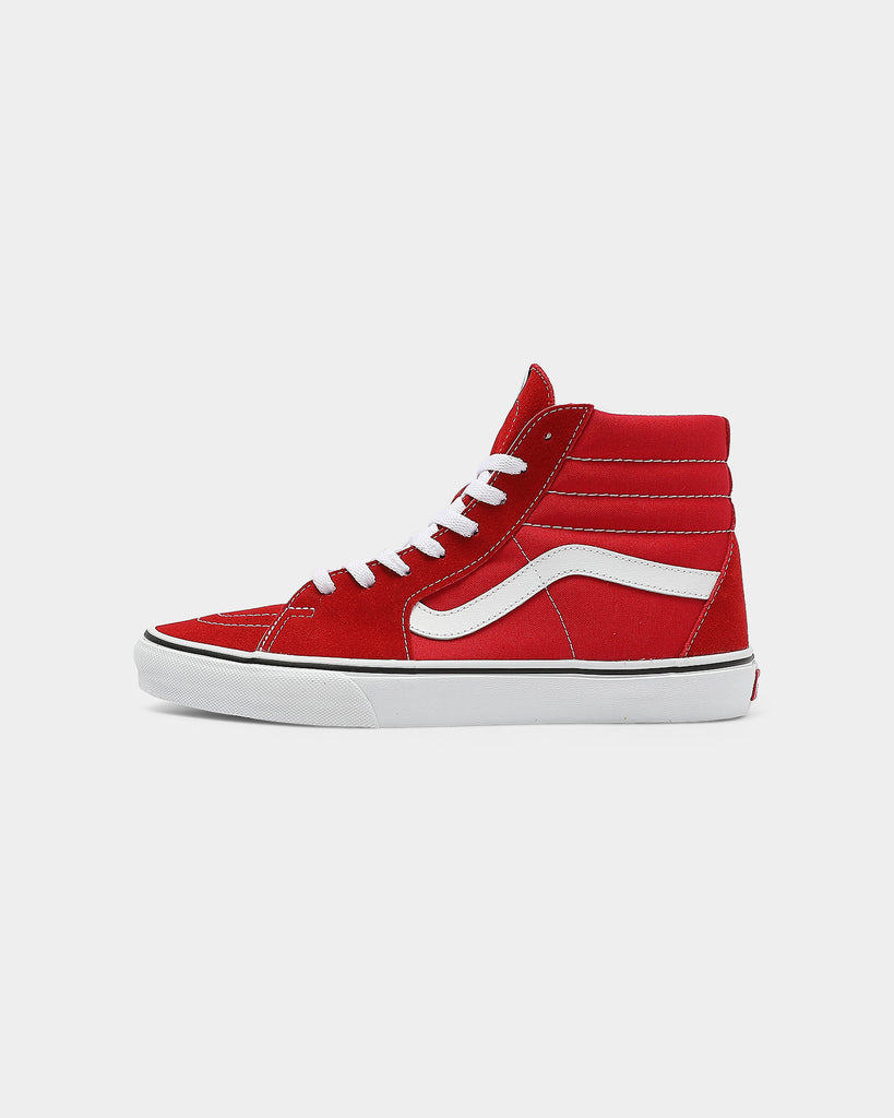 vans skate hi red