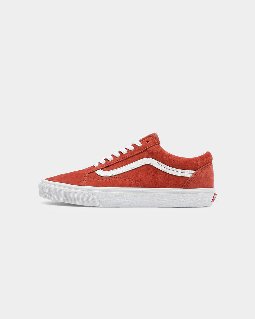 Vans Old SKOOL (PIG SUEDE) Burnt Brick/White