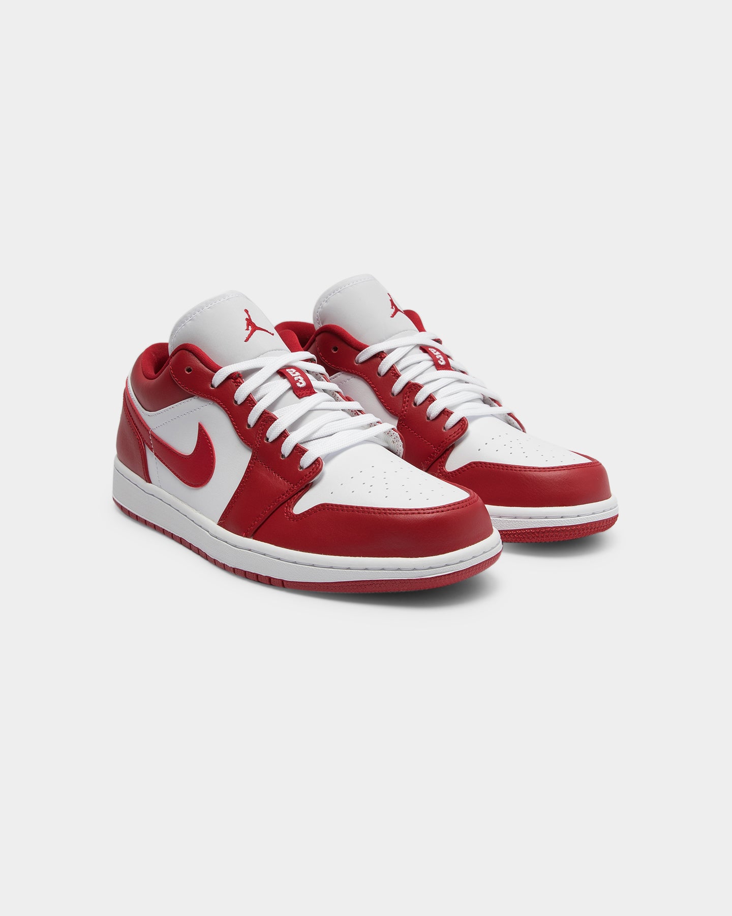 red and white aj1