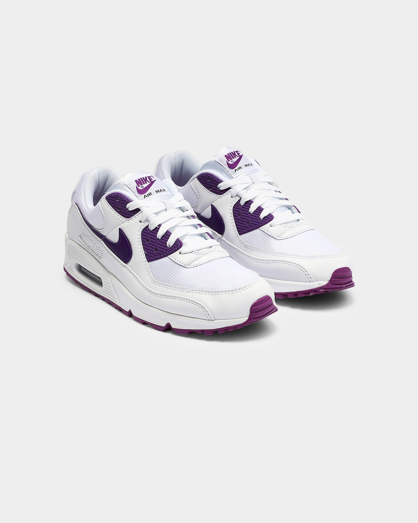 air max 90 purple and white