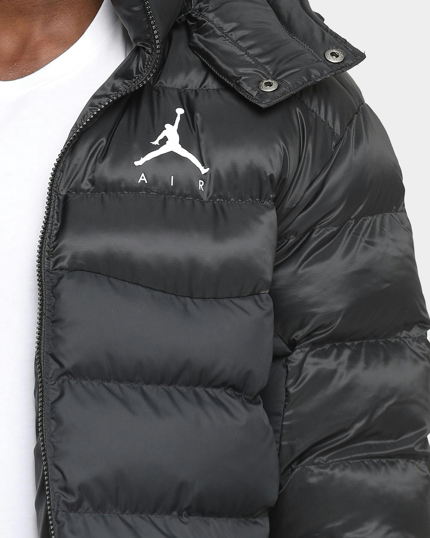 Jordan Jumpman Air Puffer Jacket Black/Black/White Culture Kings NZ