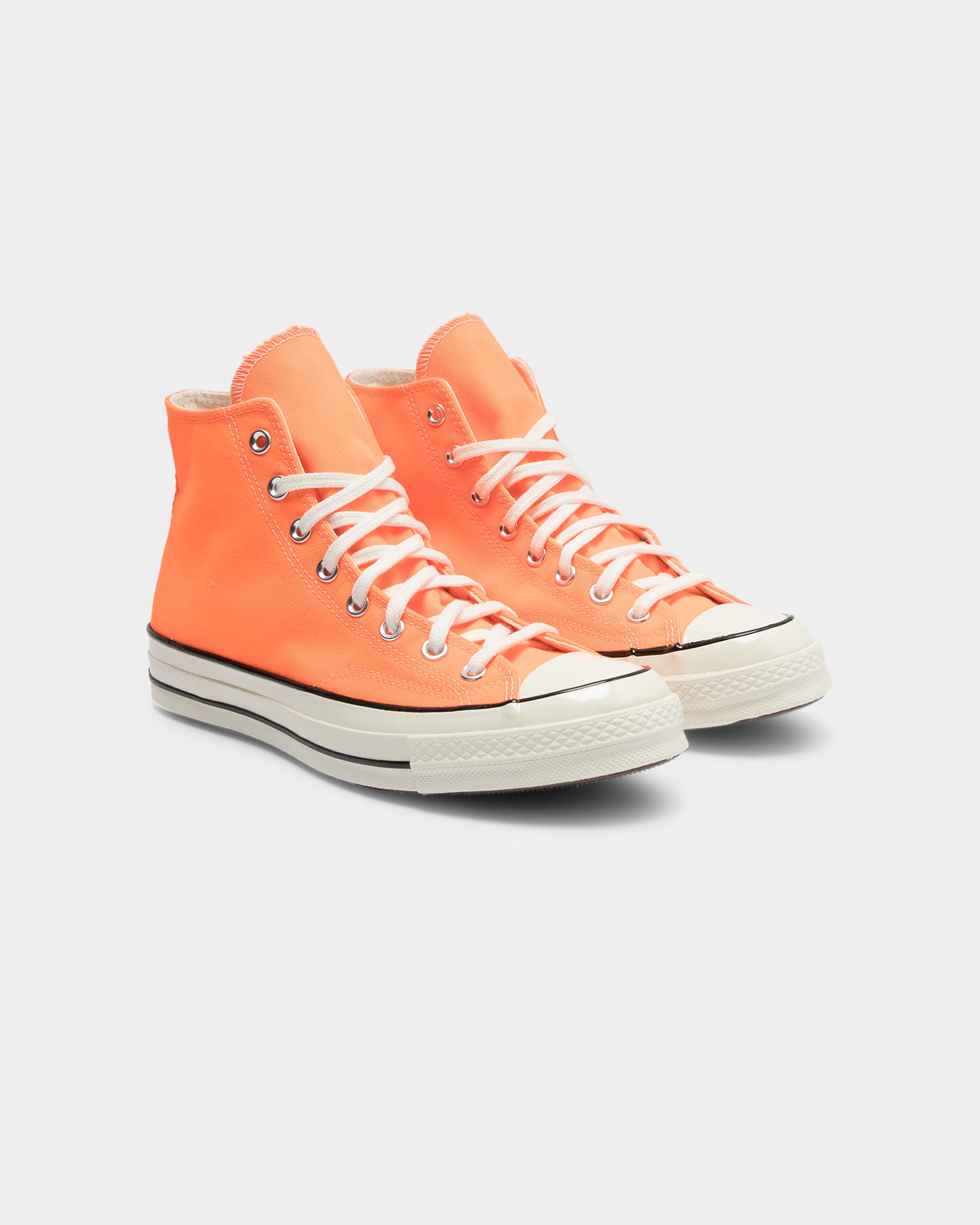 orange chuck taylors high tops