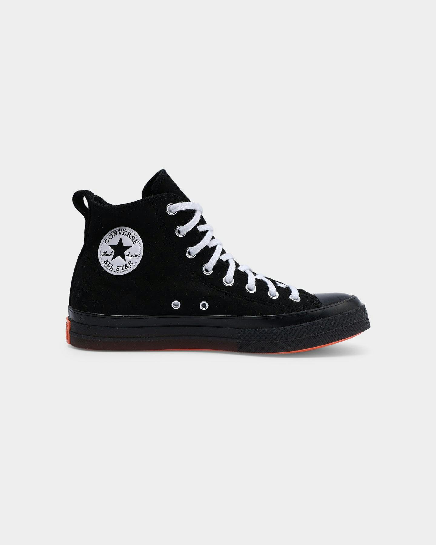 Converse Chuck Taylor All Star CX Stretch Suede High Top Black/Mango/W ...