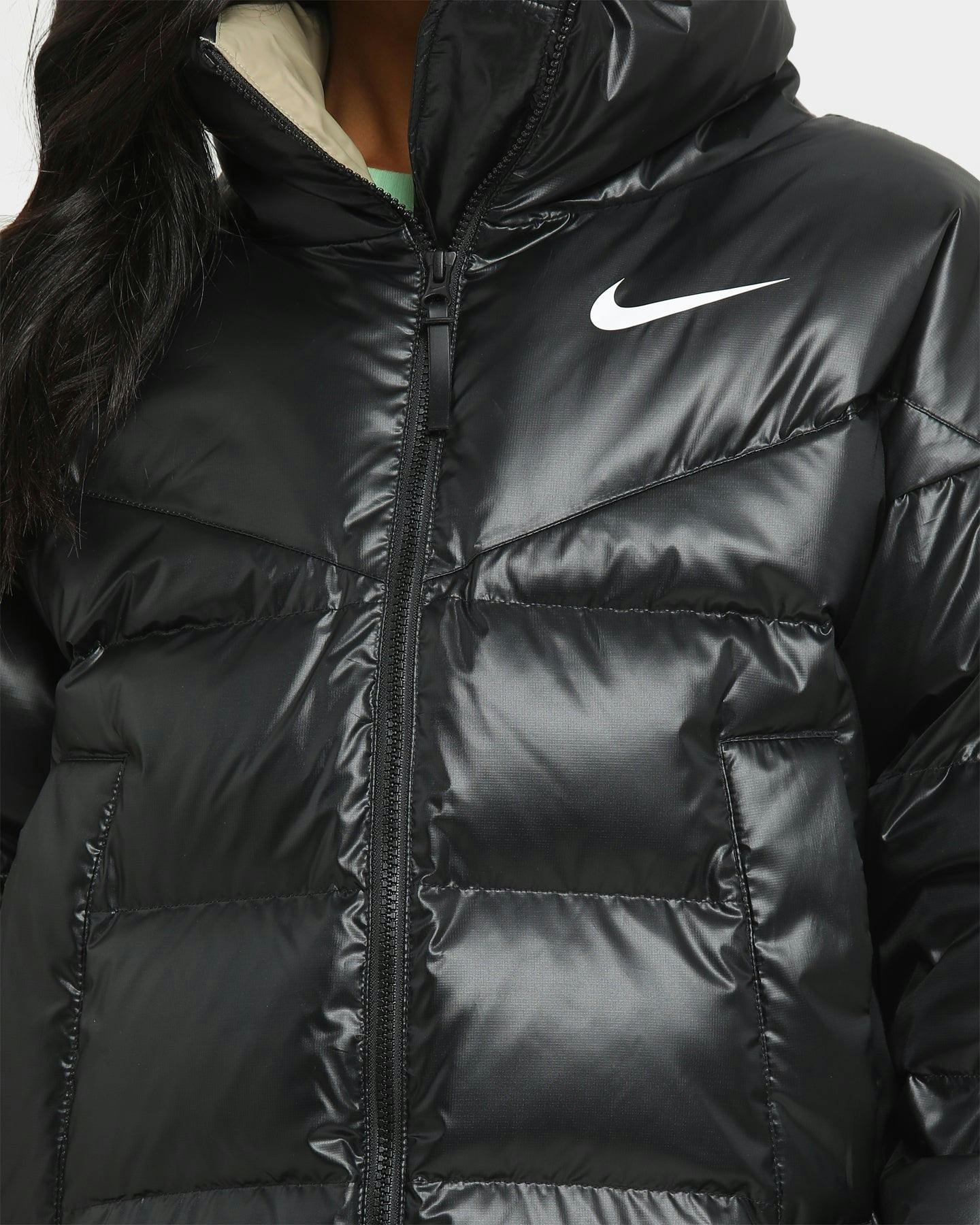 Nike Women's Down Jacket Black/Mystic Stone/White Culture Kings NZ