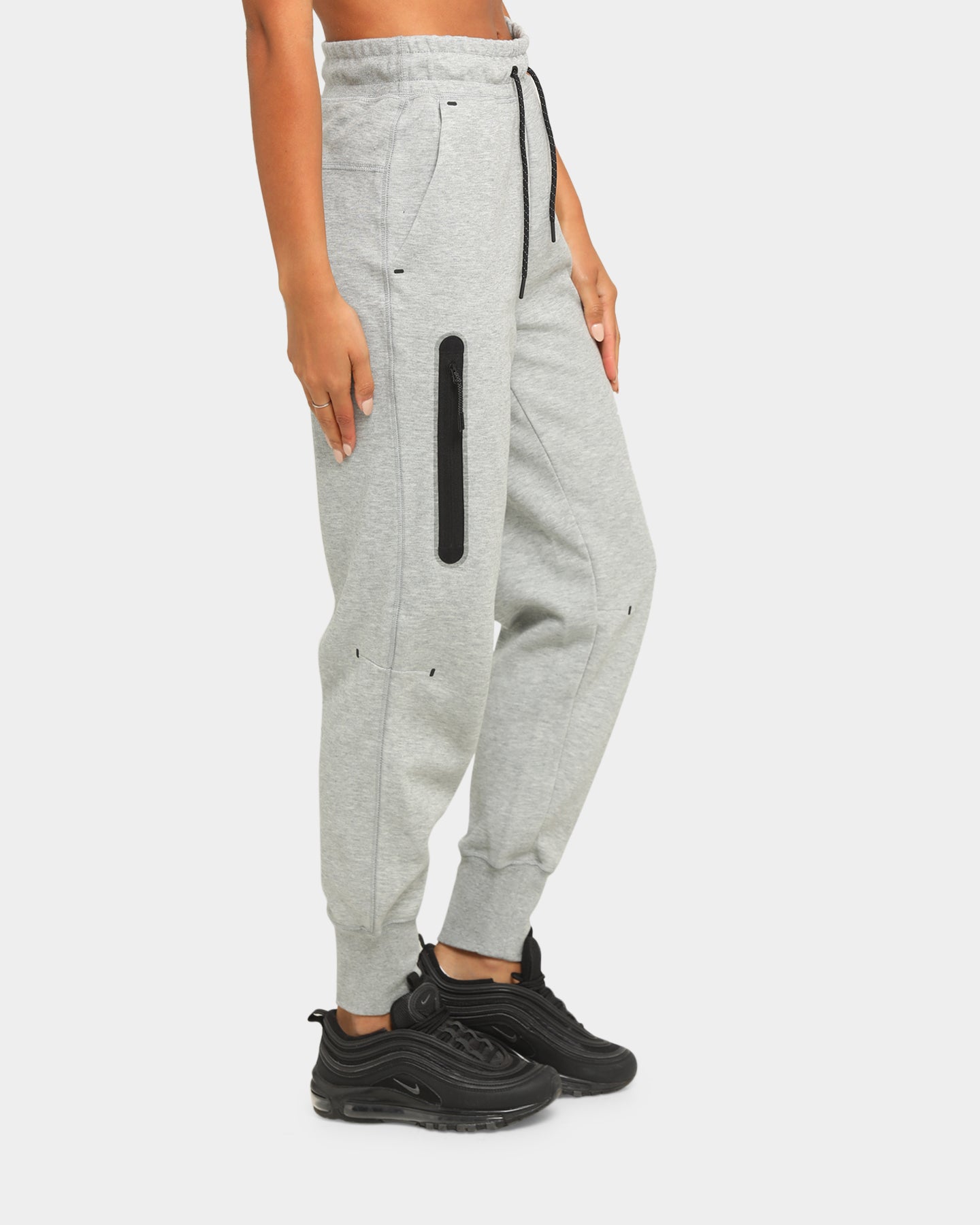womens black nike tech fleece pants