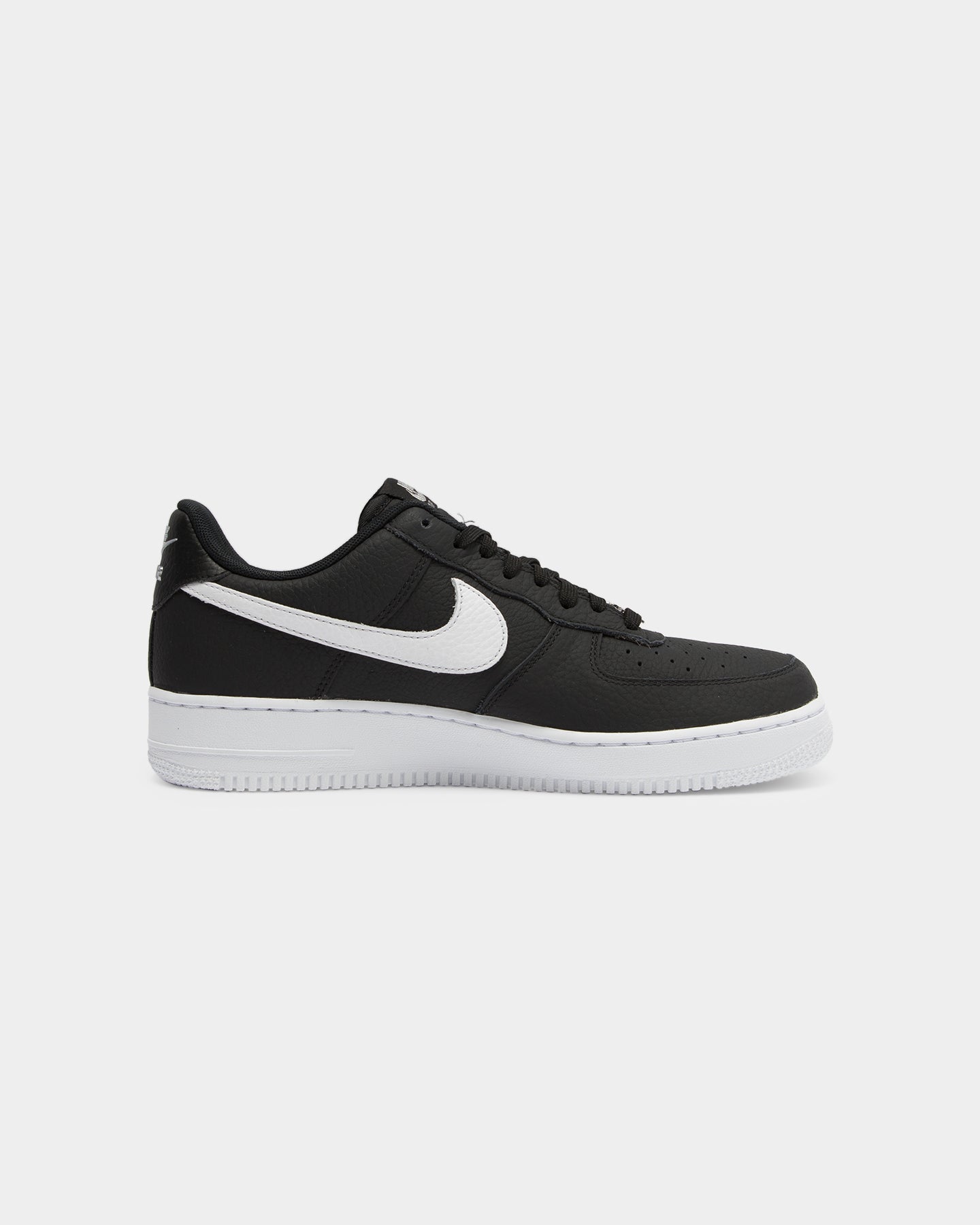 nike swoosh black and white