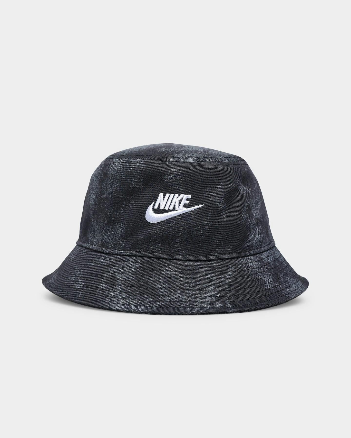 Nike Sportswear Tie Dye Bucket Hat Black/Smoke Grey | Culture Kings NZ