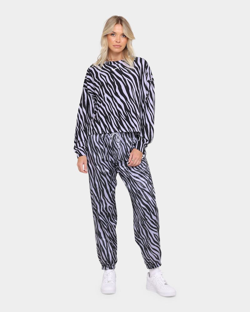 Nike Women's Nike Sportswear Icon Clash Pants Purple Chalk/White