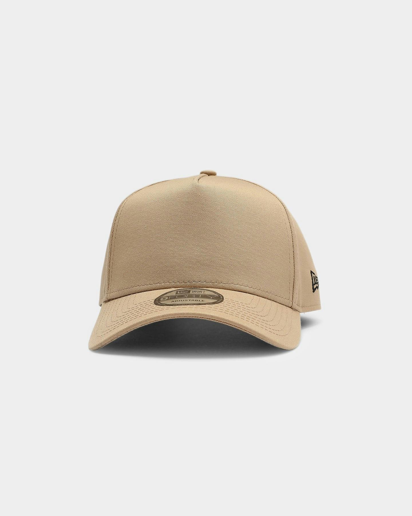 New Era Blank 9FORTY AFrame Snapback Camel Culture Kings NZ