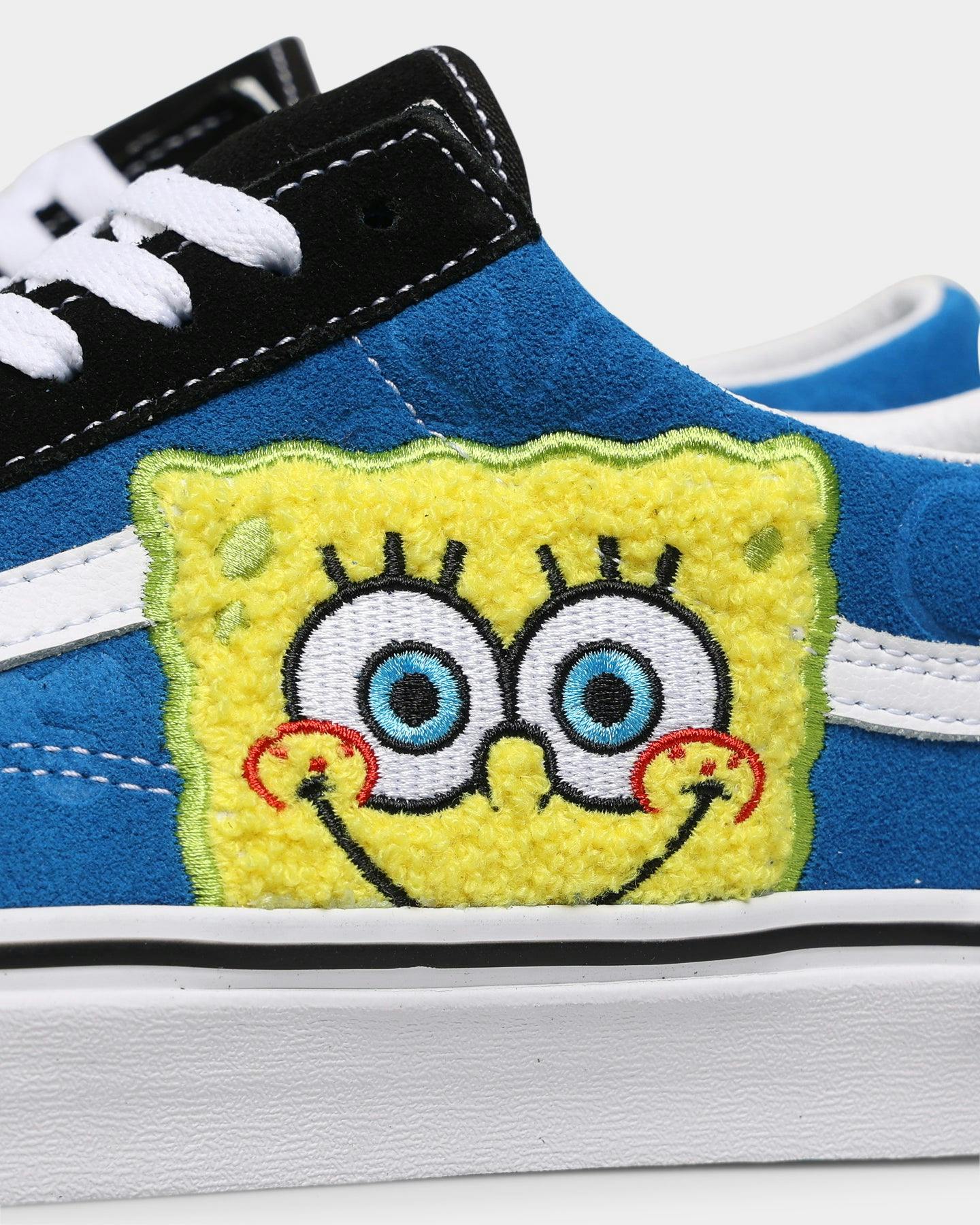 blue spongebob vans
