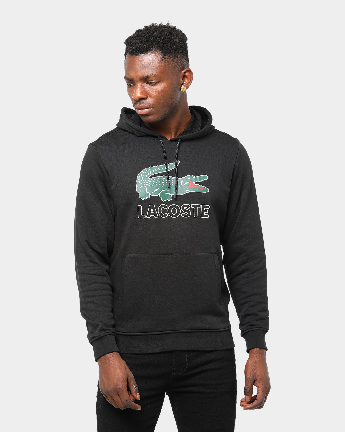 lacoste hooded pullover