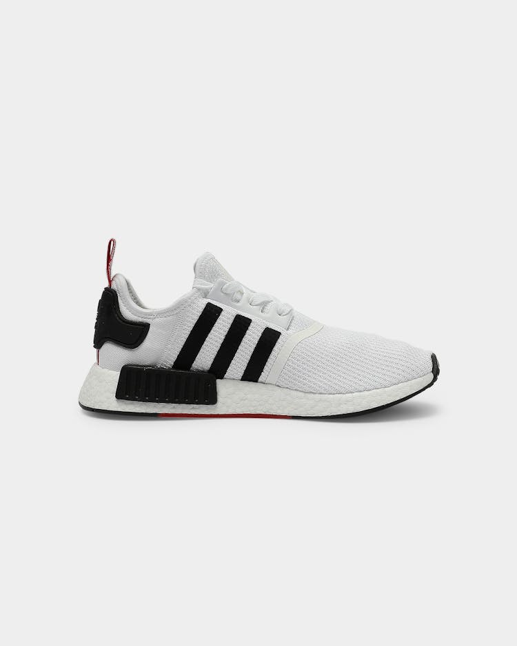 Adidas NMD_R1 White/Black/Red | Culture Kings NZ