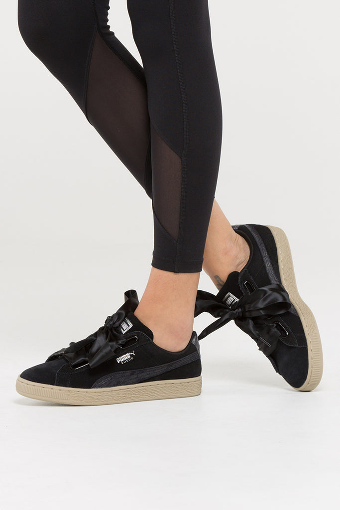 puma basket heart metallic puma basket heart metallic