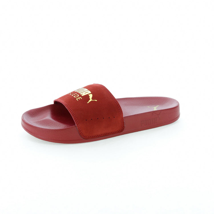 Puma Leadcat Suede Slides Red/Red 