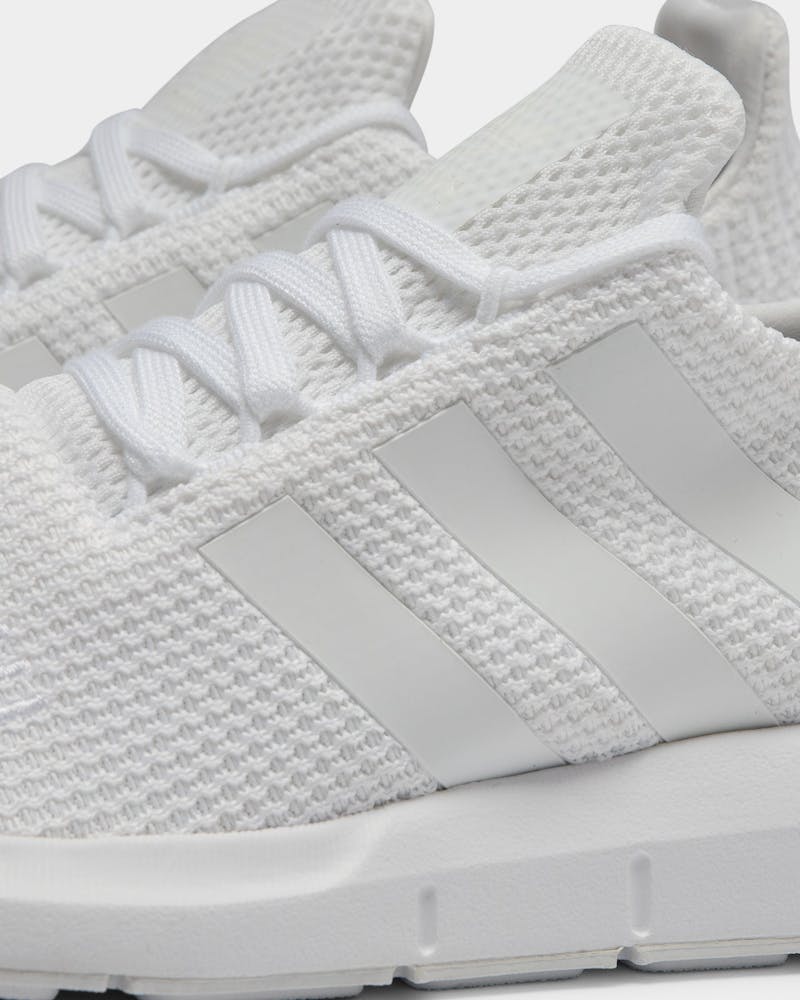 adidas swift run white kids