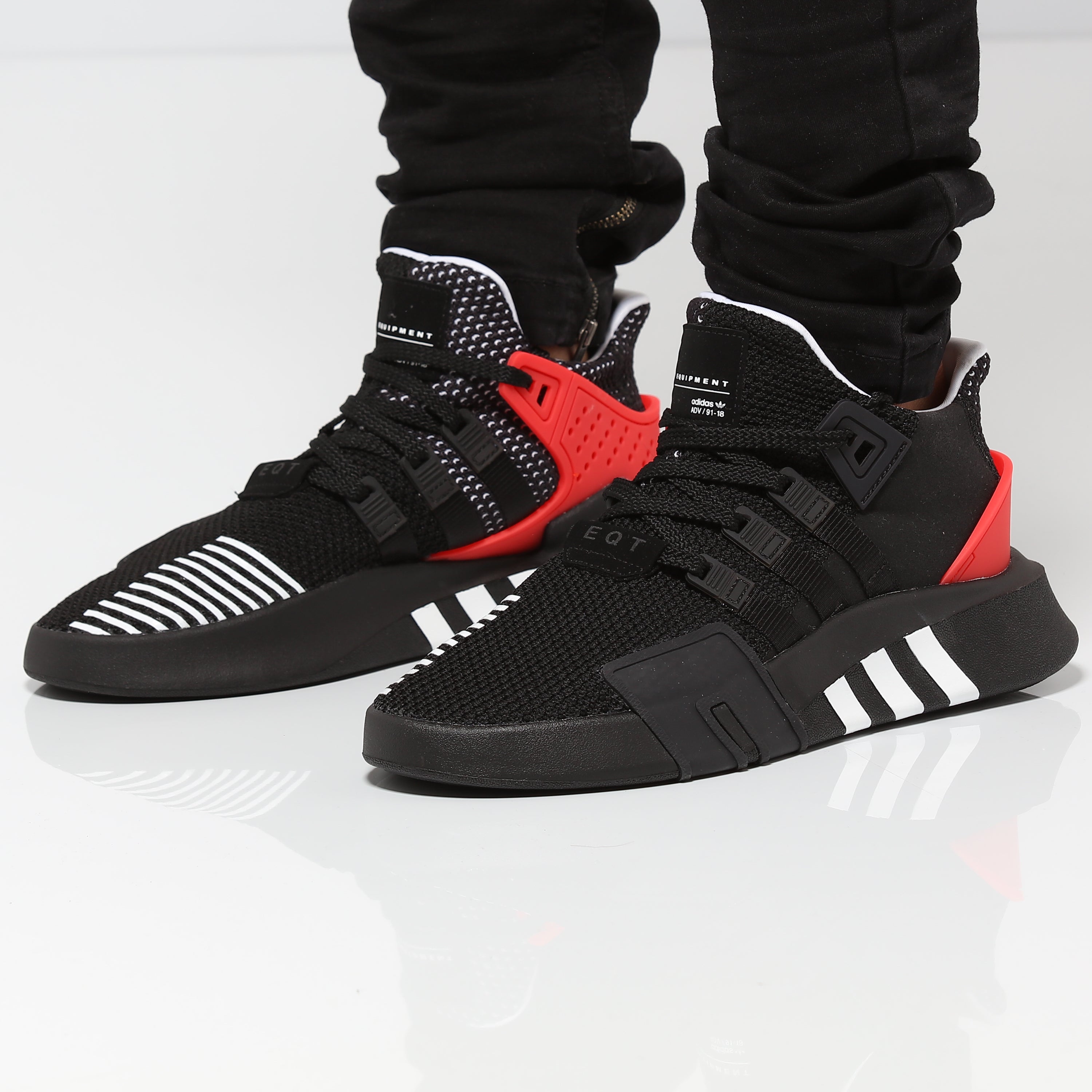 adidas eqt bask adv black red