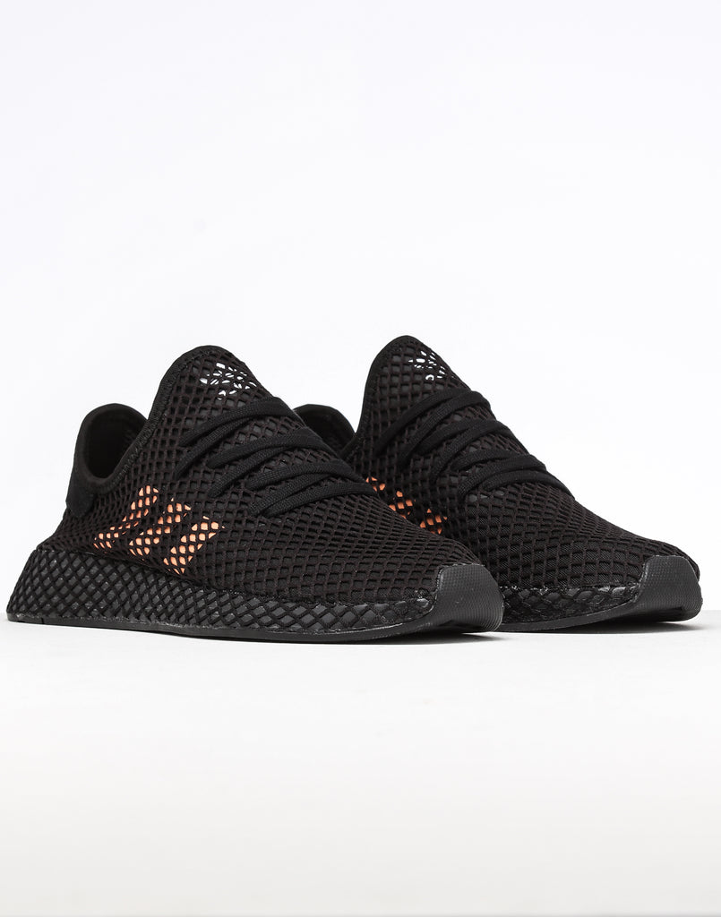 Adidas Deerupt Runner BlackOrangeWhite Adidas Deerupt Runner BlackOrangeWhite
