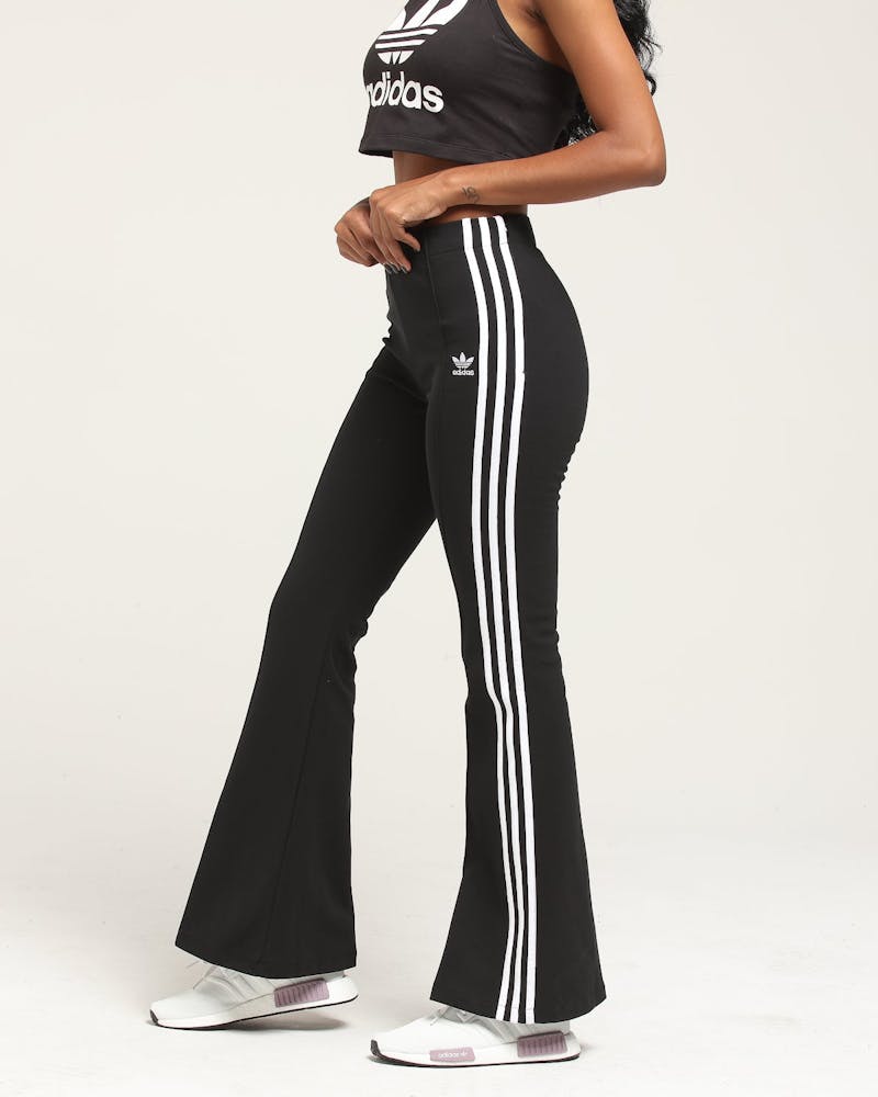 Adidas Women's Flared Track Pant Black | Culture Kings NZ