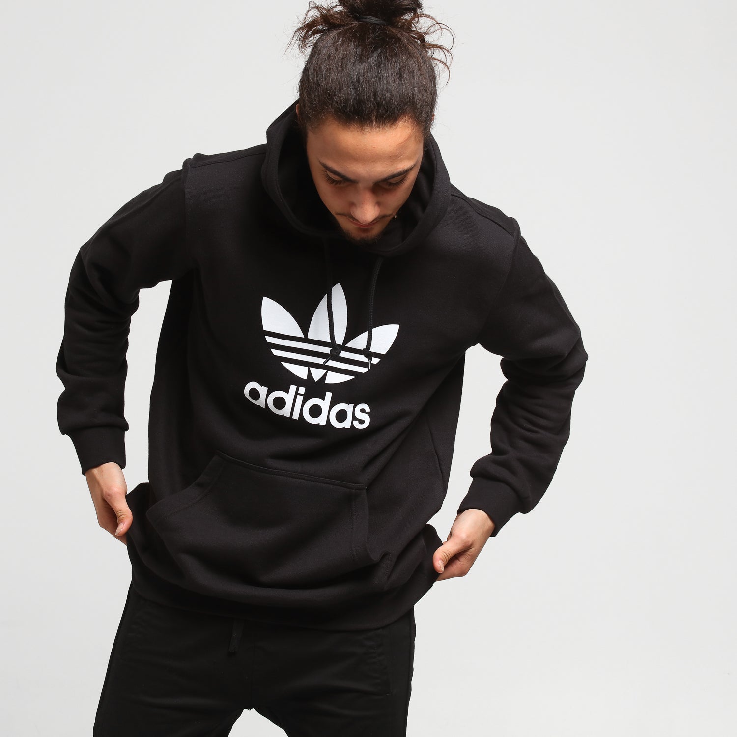 adidas trefoil hoodie nz