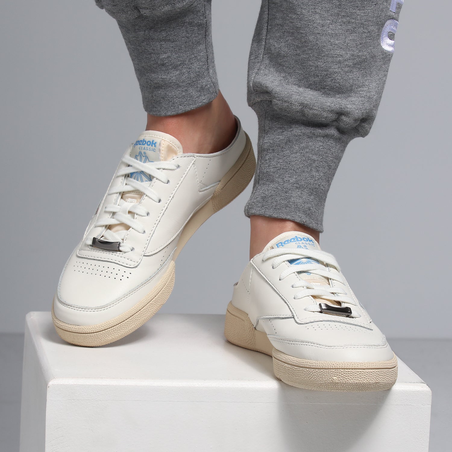 reebok club c 85 mule womens