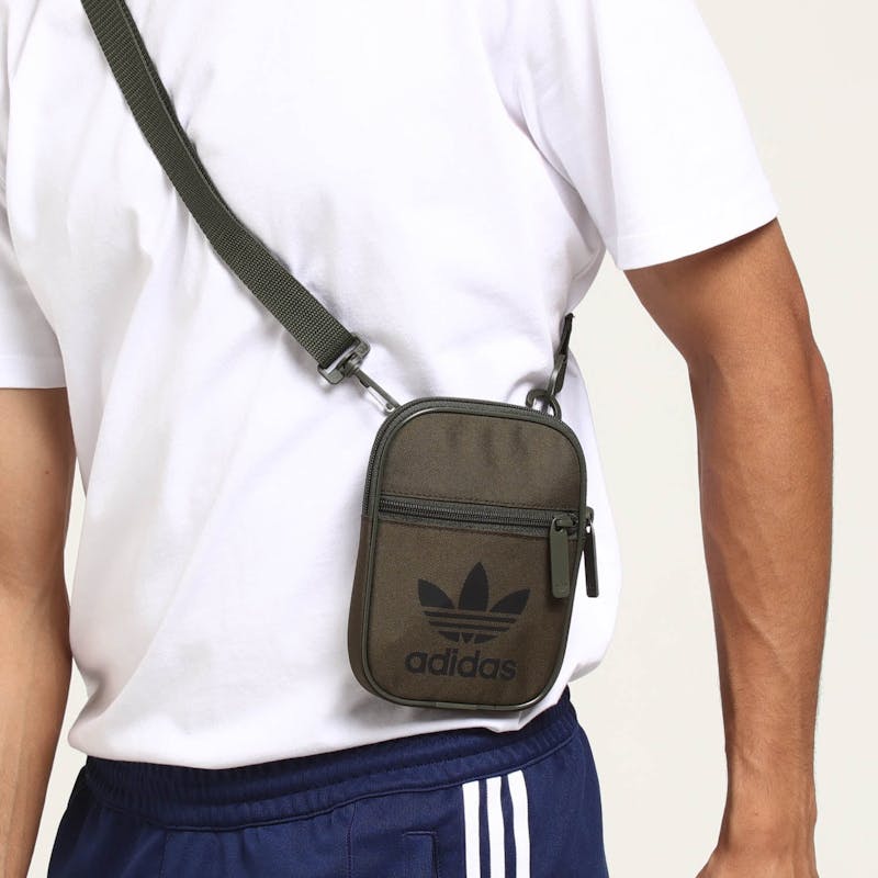 Adidas Trefoil Festival Bag Olive Culture Kings Nz