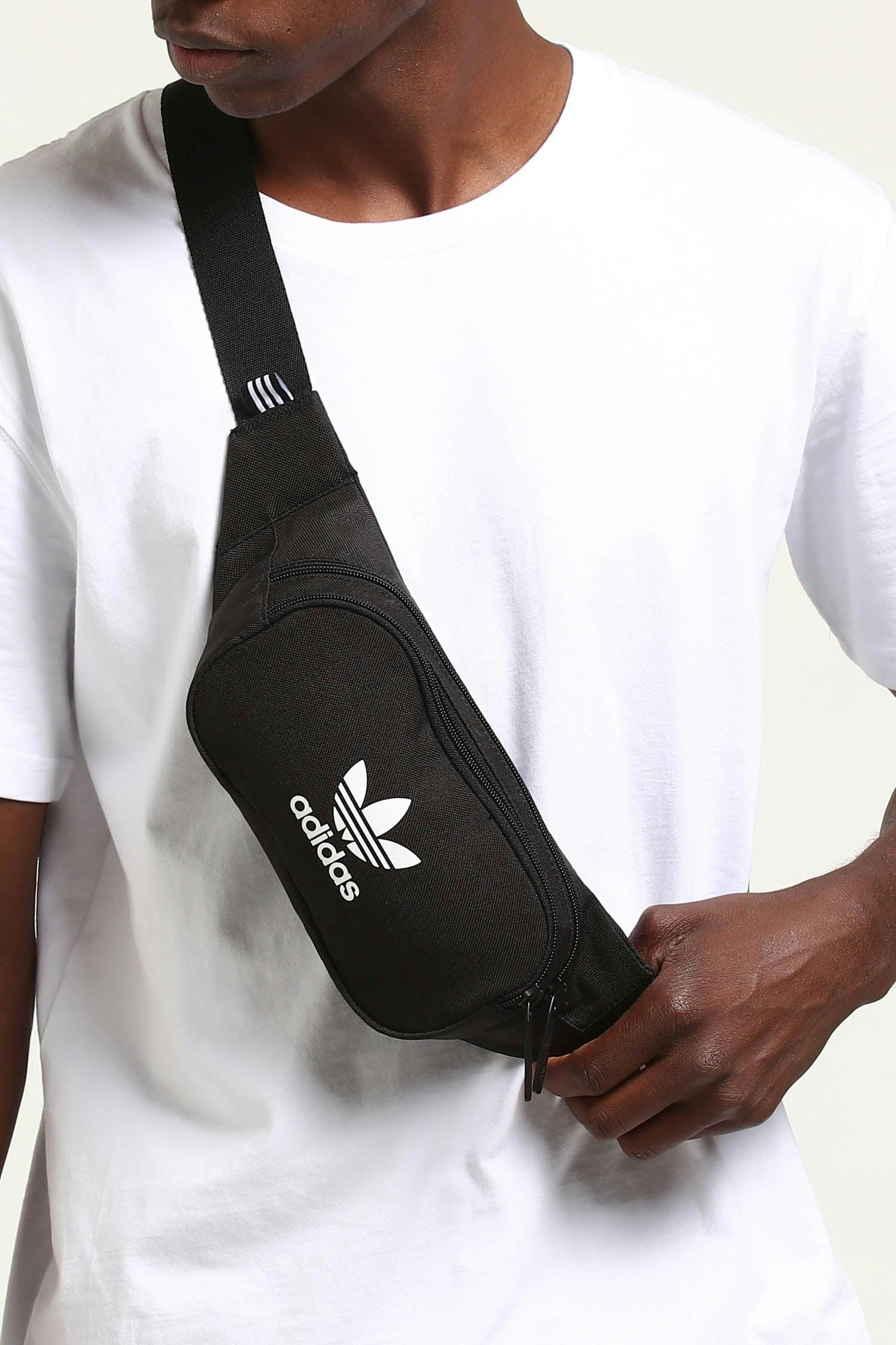 Adidas Essential Crossbody Bag Black Culture Kings NZ