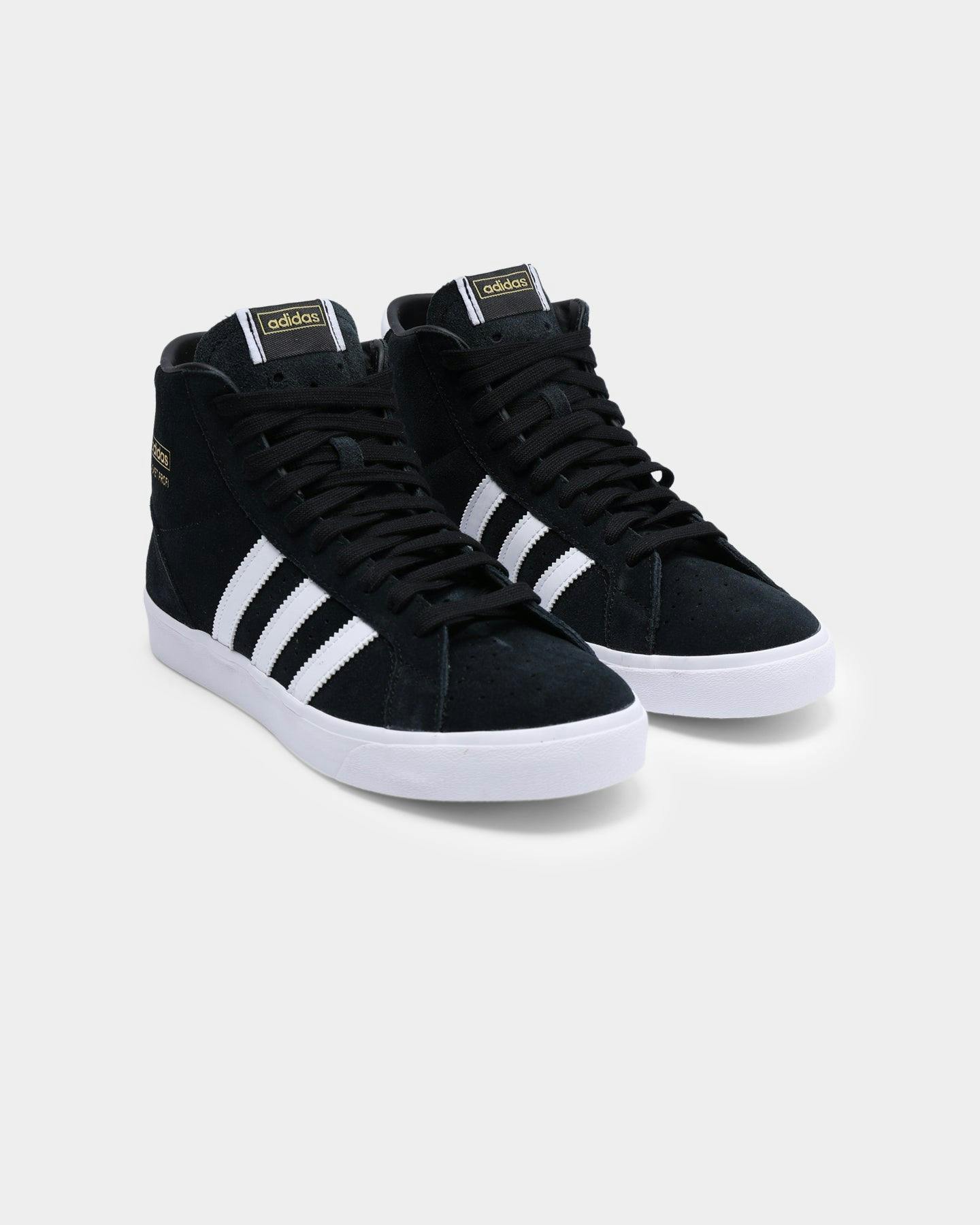 Adidas Basket Profi Black White Gold 