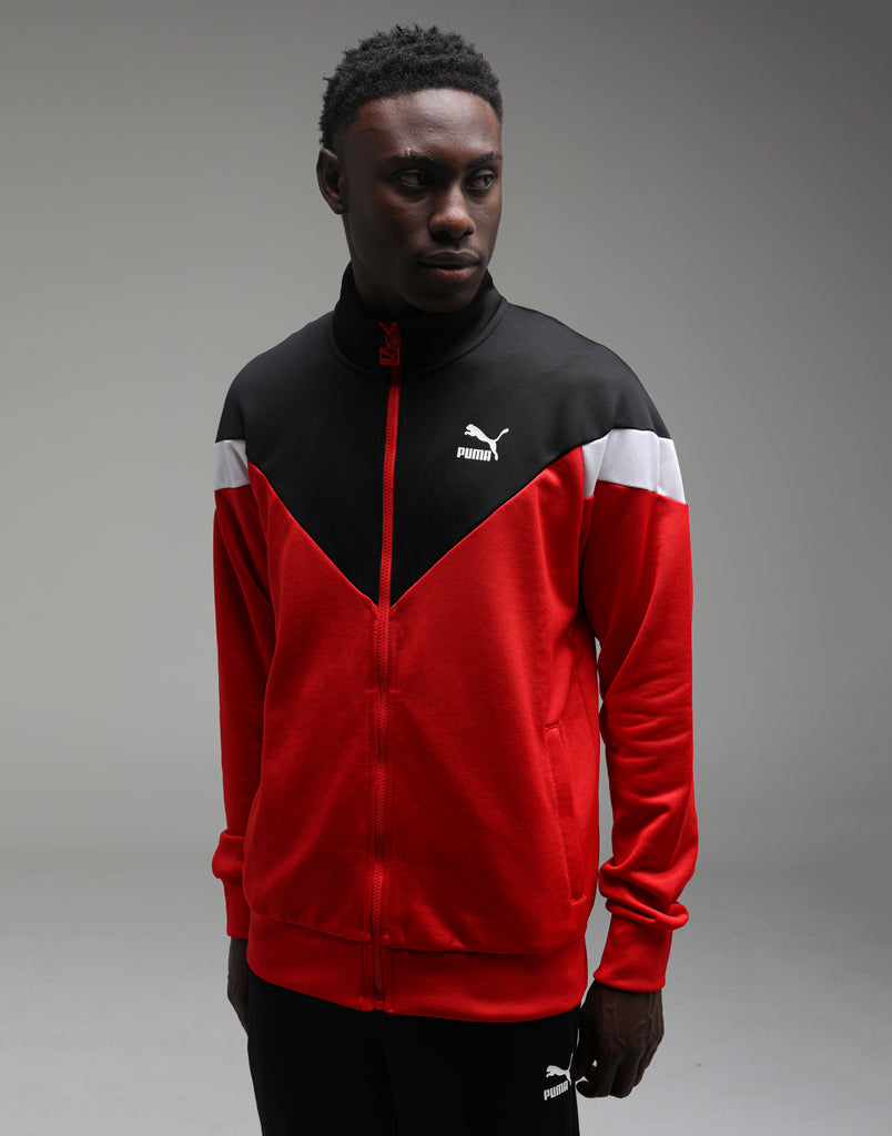 red puma track jacket