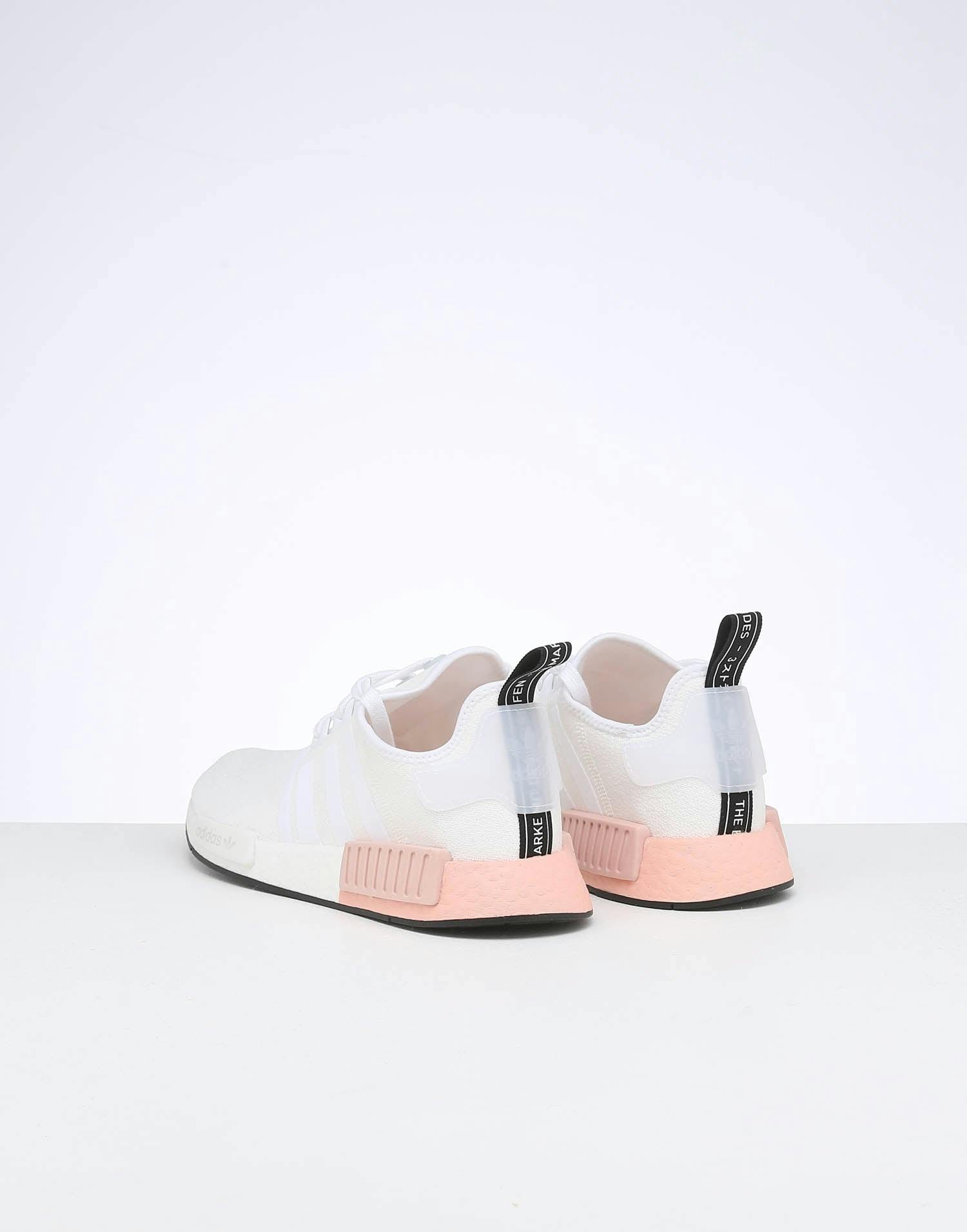 Adidas NMD_R1 White/Pink | Culture Kings NZ