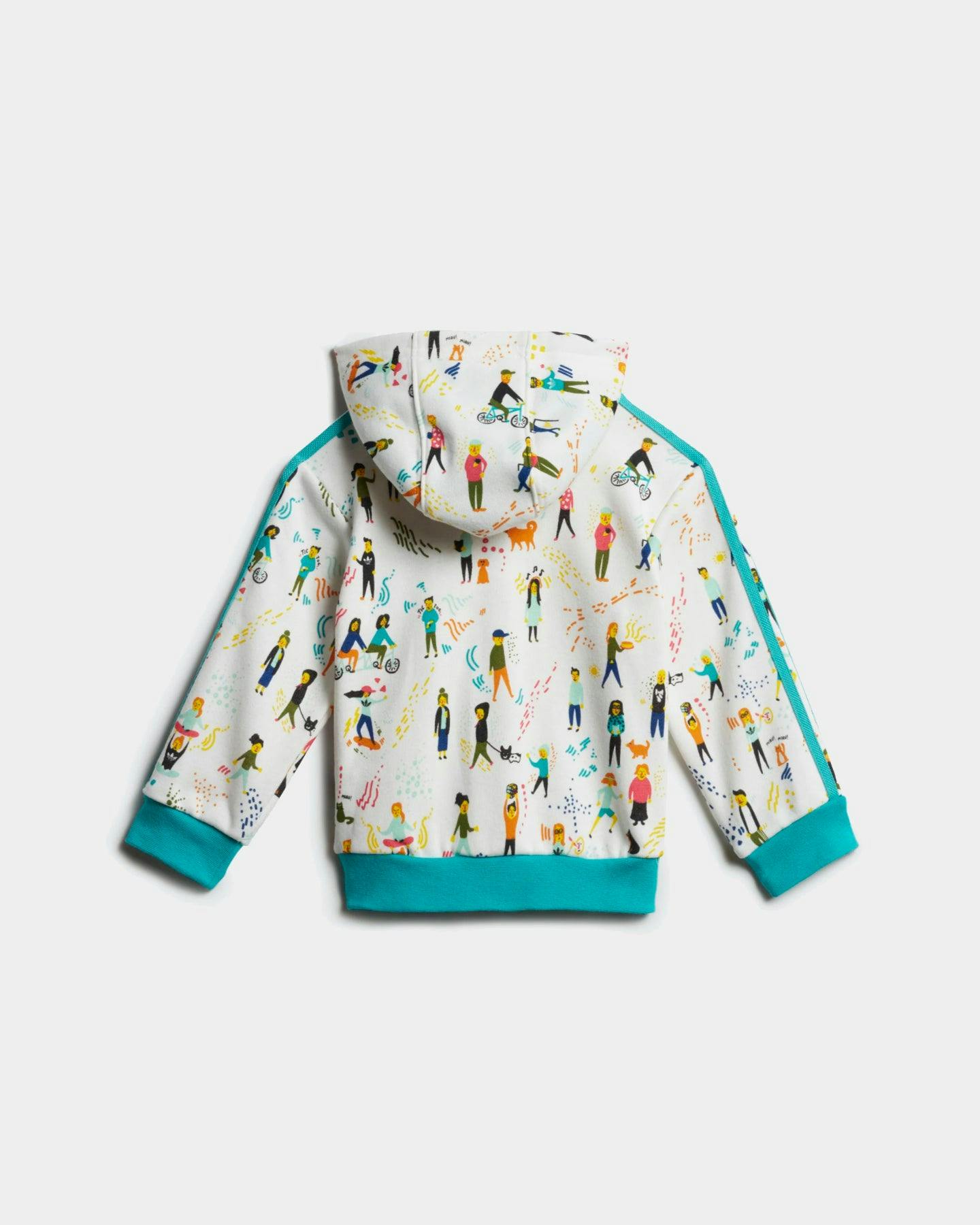 Adidas Kids Full Zip Hoodie Set MultiColoured Culture