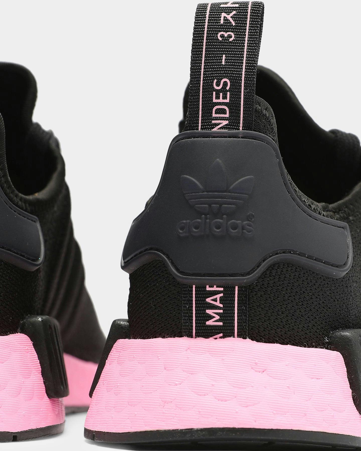 Adidas Women&#39;s NMD_R1 Black/Black/Pink | Culture Kings NZ