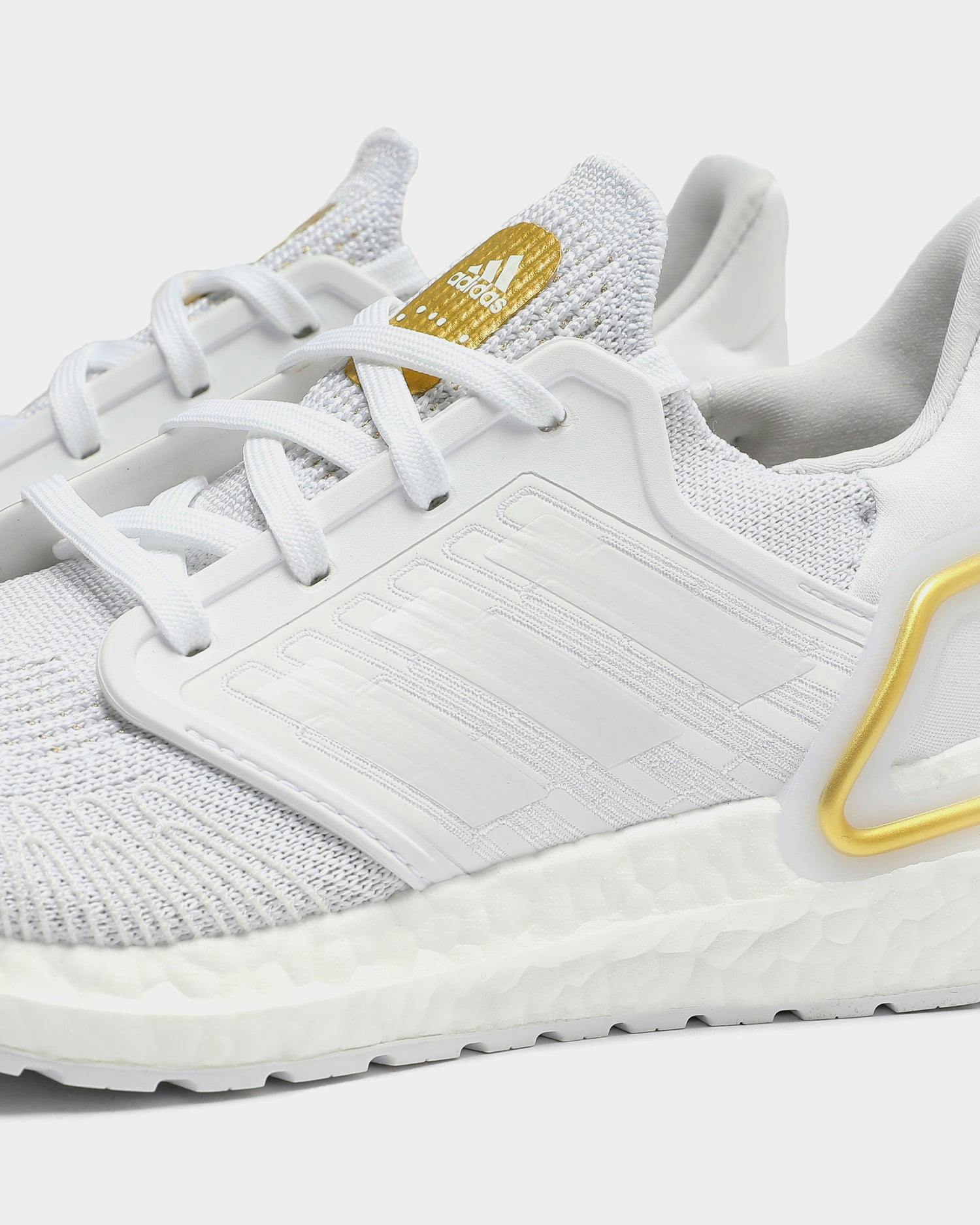white and gold womens trainers