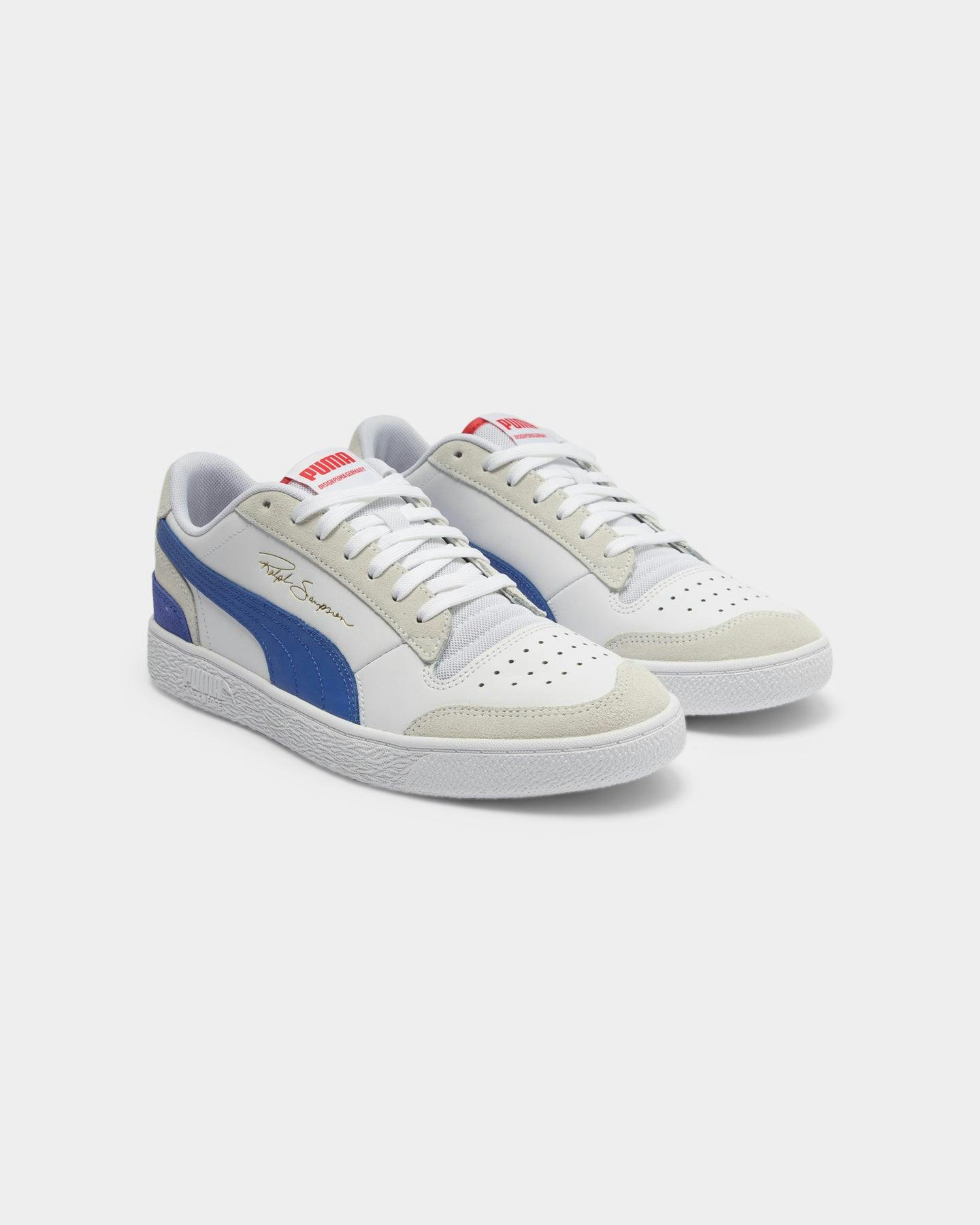 Puma Men's Ralph Sampson Lo Vintage White/Blue/Red | Culture Kings NZ