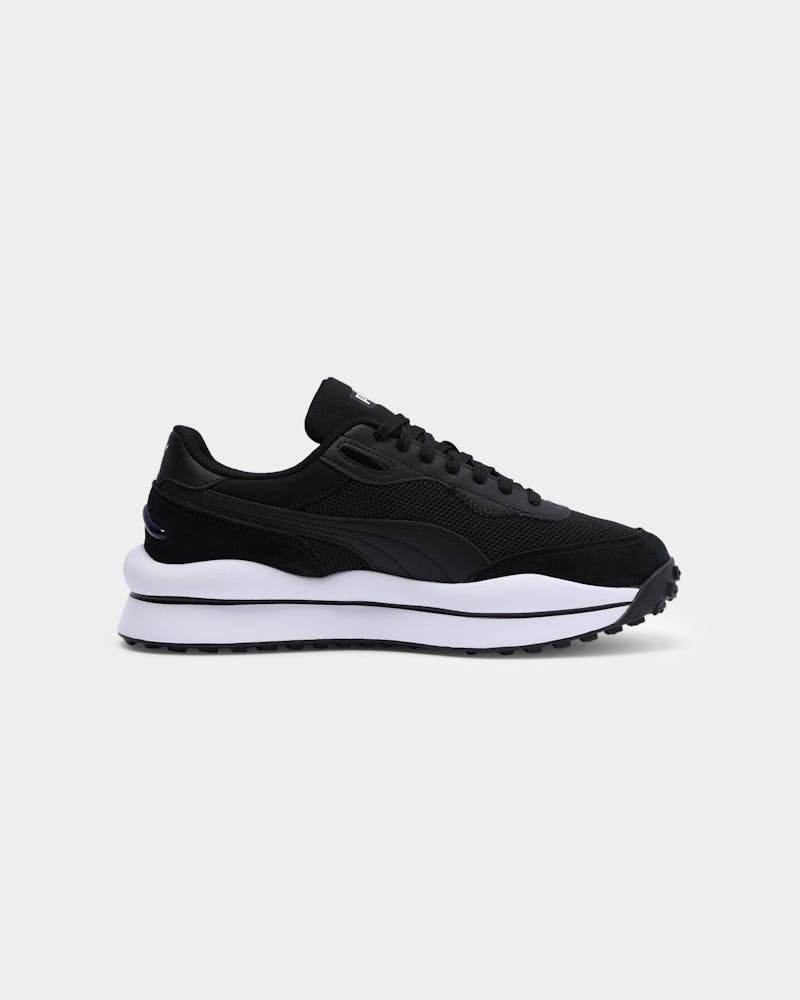 puma style rider clean black