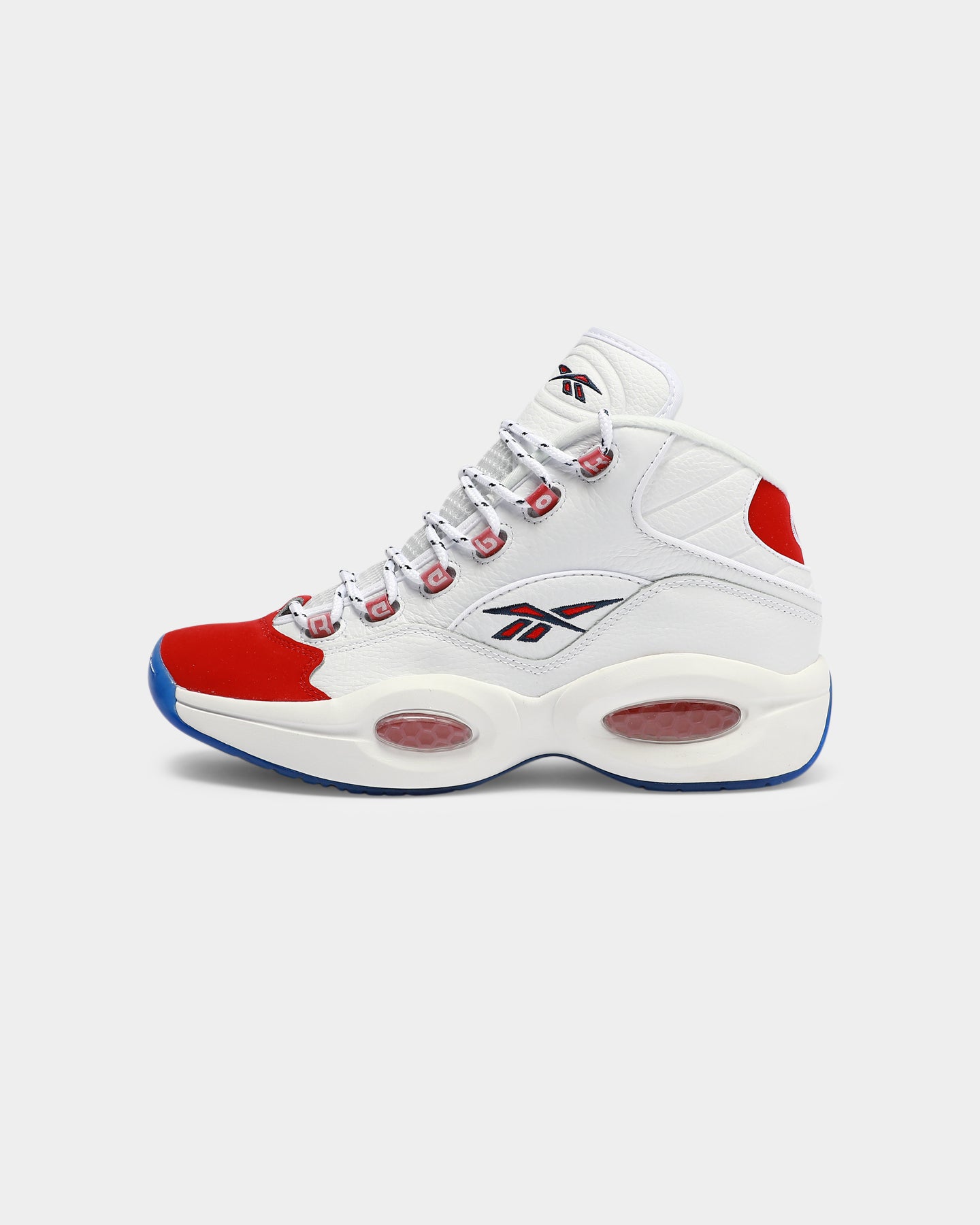 reebok question mid red