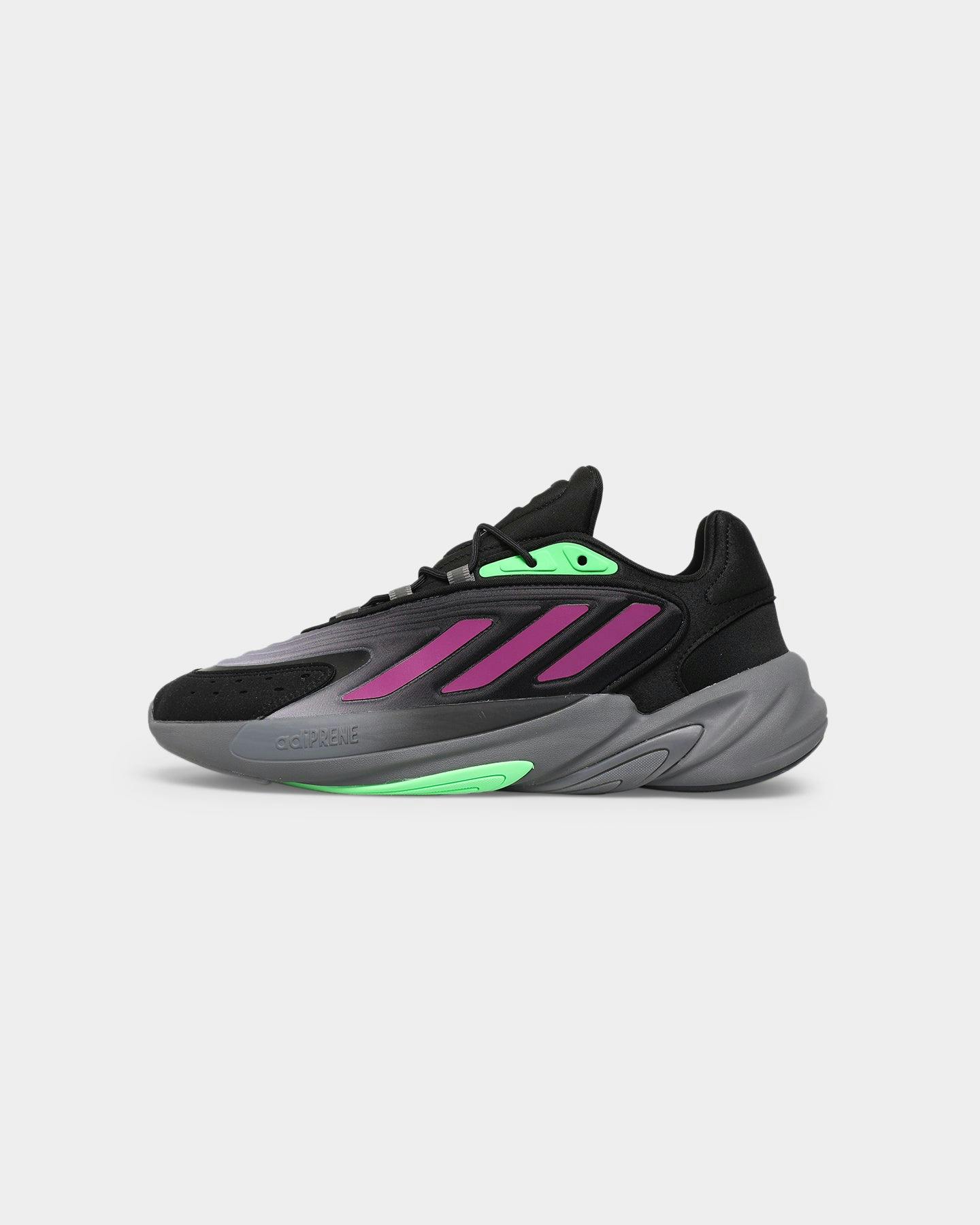 Adidas Ozelia Black/Script Green/Purple Tint | Culture Kings NZ