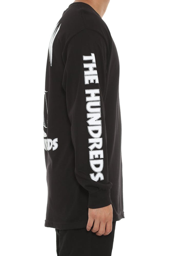 The Hundreds X Death Row Records Death Row Long Sleeve Tee Black