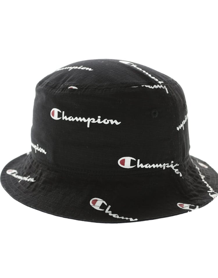 Champion All Over Bucket Hat Black - Culture Kings NZ