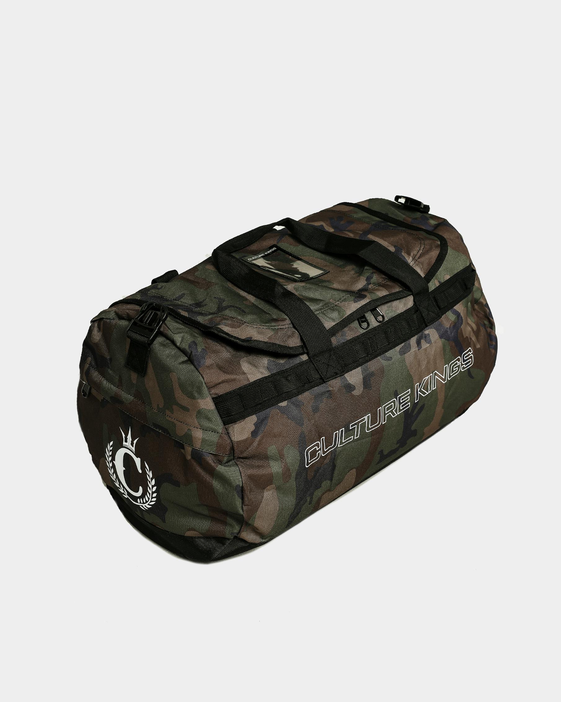 CULTURE KINGS NOT-FOR-SALE MULTI FUNCTION DUFFLE BAG CAMO | Culture Kings NZ